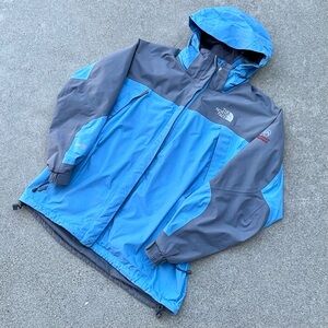 The North Face Summit Series Gore-Tex XCR Baby Blue Zip Up Jacket Women’s Large